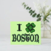 I Shamrock Bostonポストカード ポストカード (スタンド正面)