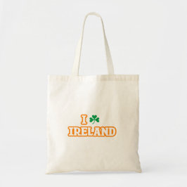 「I [SHAMROCK] IRELAND」トート トートバッグ