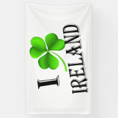 I Shamrock Ireland bk (h) bnrcnt 横断幕 (縦)