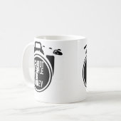 I Shoot People For Money Tees Photography Camera コーヒーマグカップ (正面左)