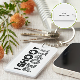 I shoot people funny photographer lover quote キーホルダー