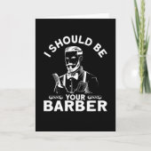 I Should Be Your Barber Beard カード (正面)