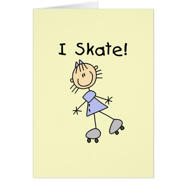 I Skate – ガールローラースケーター (正面)