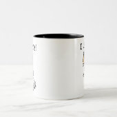 I Skate – ガールローラースケーター ツートーンマグカップ (中央)