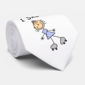 I Skate – ガールローラースケーター ネクタイ (ロール)