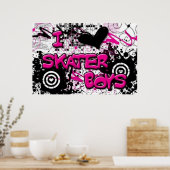 I Skater Love Boys Poster ポスター (キッチン)