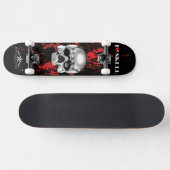 I❤ Skull 6/10 スケートボード (横)