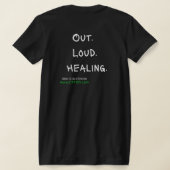 「I Slapped Outiser Boudreaux」ティー – スプレ絵を描イ Tシャツ (レイダウン裏面)