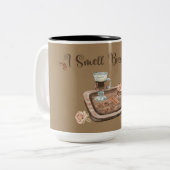 I Smell Breakfast Two-Tone Coffee Mug ツートーンマグカップ (正面左)