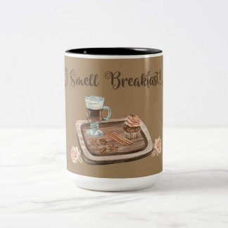 I Smell Breakfast Two-Tone Coffee Mug ツートーンマグカップ
