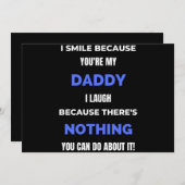 I Smile Because You're My Daddy シーズンカード (正面/裏面)