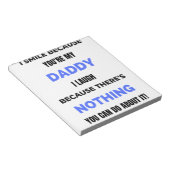 I Smile Because You're My Daddy bl ノートパッド (アングル)