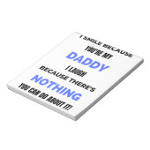 I Smile Because You're My Daddy bl ノートパッド (回転)