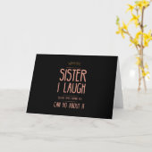 I smile funny gifts for sisters aunties from broth カード (黄色い花)
