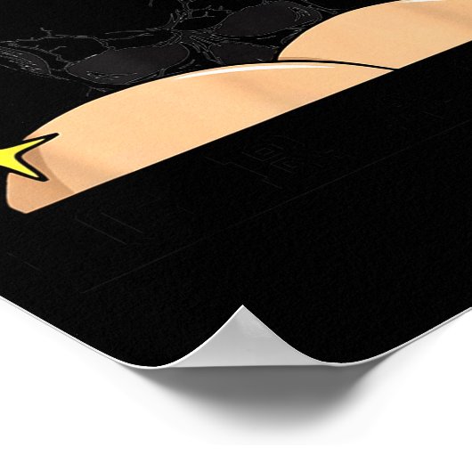 I Snort Crack Skeleton Funny Skull Butt Soky Hallo ポスター (角)