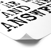 I Sought The Lord And He Heard And He Answered, Ch ポスター (角)