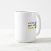 I Speak Fluent Escrow Premium コーヒーマグカップ (正面右)