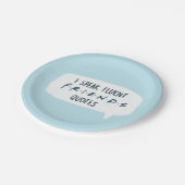 I Speak Fluent FRIENDS™ Quotes ペーパープレート (アングル)