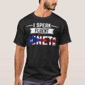 I speak fluent Puneta Puerto Rico Pullover  Tシャツ (正面)