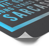 I Speak In Movie Quotes Song Lyrics And Sarcasm Qu ポスター (角)