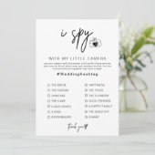 I Spyのゲーム結婚披露宴フォト狩りゲーム プログラム (スタンド正面)