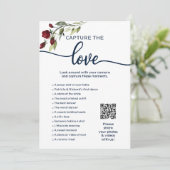 I Spyのゲー結婚ムキャプチャーのラブフォト狩りQR 招待状 (スタンド正面)