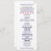 I Spy - Wedding Pictures Edition 招待状 (正面/裏面)