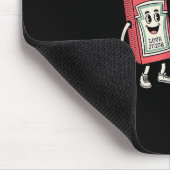 I Squirt On Juicy Wieners Hot Dog Funny Joke Retro マウスパッド (コーナー)