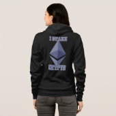 I Stake Crypto Ethereum Validator Legacy Hustle パーカ (裏面フル)