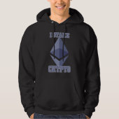 I Stake Crypto Ethereum Validator Legacy Hustle パーカ (正面)