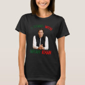 I Stand With Imran Khan Pti Party Pakistan Support Tシャツ (正面)