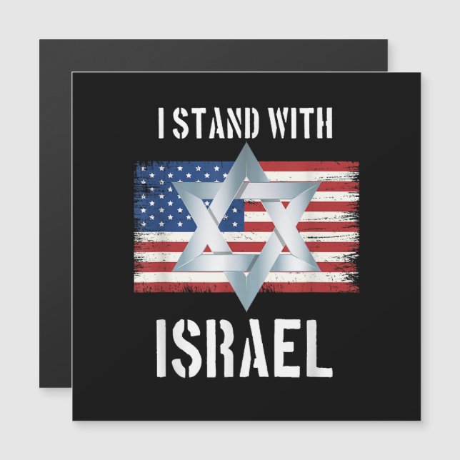 i stand with israel (正面/裏面)