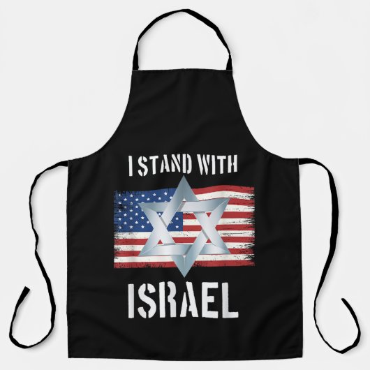 i stand with israel  エプロン (正面)