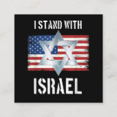 i stand with israel エンクロージャーカード (正面)