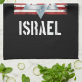 i stand with israel  キッチンタオル (折り畳み)