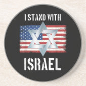 i stand with israel  コースター (正面)