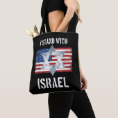 i stand with israel  トートバッグ (クローズアップ)