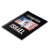 i stand with israel ノートブック (左側)