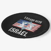 i stand with israel  ペーパープレート (アングル)