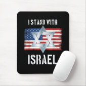 i stand with israel マウスパッド (マウス)