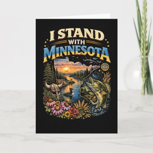 I Stand With Minnesota シーズンカード (正面)