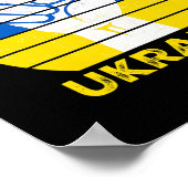 I Stand With Ukraine - Support Ukraine - Pray For  ポスター (角)