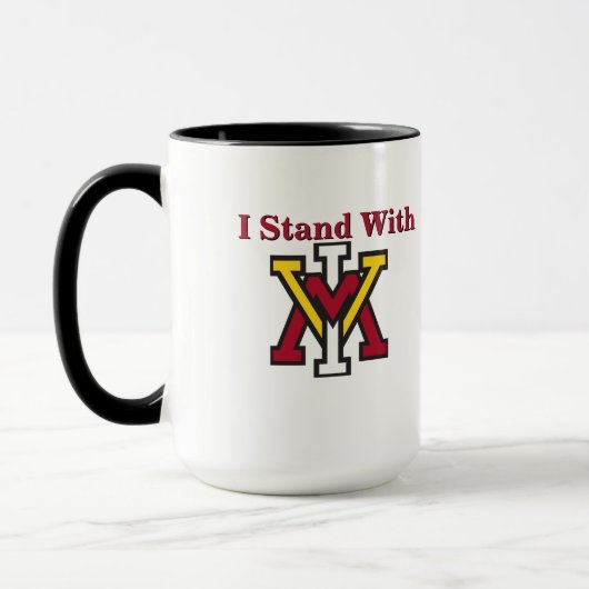 I Stand With VMI マグカップ (左)