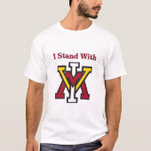 I Stand With VMI  Tシャツ (正面)