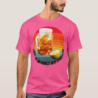 I start my mornings with Jesus amp Tea Tシャツ