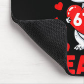I Steal 67 Hearts Funny 67 Valentine Dinosaur Men  マウスパッド (コーナー)