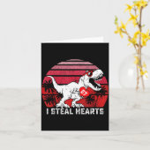 I Steal Hearts 67 Valentine’s Day 67 Meme 6 7 Boys カード (黄色い花)