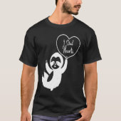 I Steal Hearts Sloth  Valentines Day  1 Tシャツ (正面)