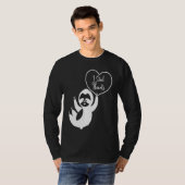 I Steal Hearts Sloth Valentines Day 1 Tシャツ (正面フル)