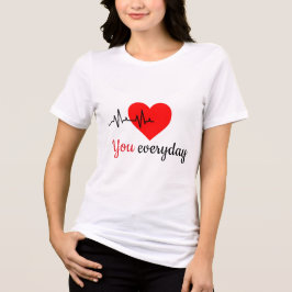 I Still Fall For You Everyday 2 Matching Couple トライブレンドＴシャツ